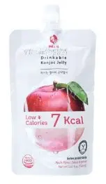 DRINKABLE KONJAC JELLY APPLE 150ML مشروب جيلي كونجاك بنكهة التفاح ١٥٠ مل