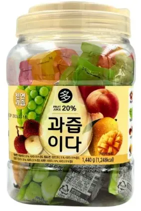 JELLY POUCH FRUIT JUICE 1440Gعصير فواكه جيلي بوتش 1440 جرام