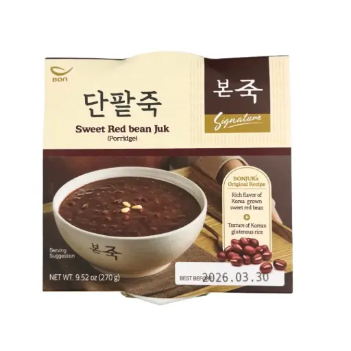 JUK SWEET RED BEAN BOWL 270G جوك وعاء فاصوليا حمراء حلوة 270 جرام
