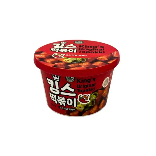 KING'S ORIGINAL  TOPPOKI CUP 142G كوب توبوكي الأصلي من كينجز 142 جرام