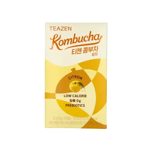 TEAZEN KOMBUCHA CITRON 50G تيزان كومبوتشا سيترون 50 جرام