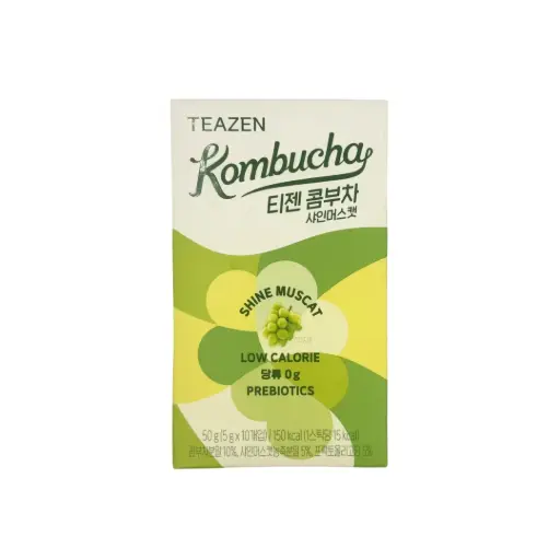 TEAZEN KOMBUCHA SHINE MUSCAT 50G تيزان كومبوتشا شاين مسقط 50 جرام