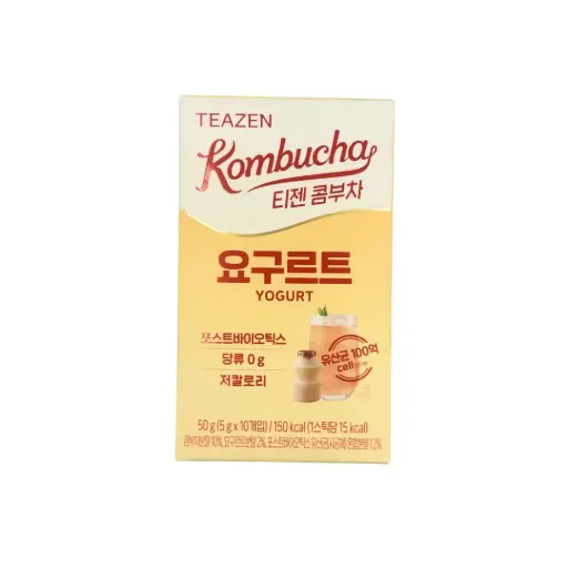 TEAZEN KOMBUCHA YOGURT 50G زبادي تيزان كومبوتشا 50 جرام