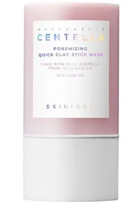 MADAGASCAR CENTELLA POREMIZING QUICK CLAY STICK MASK 27Gقناع الطين سريع المسام من مدغشقر سنتيلا، 27 جرام