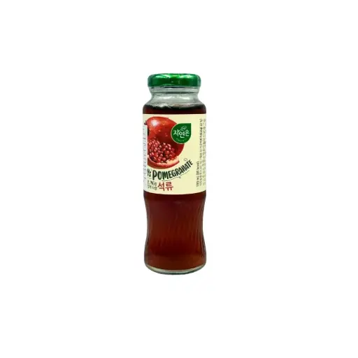 NATURE'S POMEGRANATE JUICE BTL 180ML عصير الرمان الطبيعي، زجاجة 180 مل