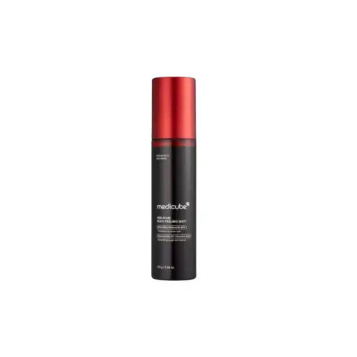 MEDICUBE RED ACNE BODY PEELING SHOT 110G حقنة تقشير الجسم لعلاج حب الشباب من ميدي كيوب ريد 110 غرام