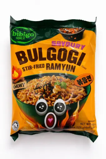 BIBIGO RAMYUN SAVORY BULGOGI 122G  بيبجو راميون بولجوجي لذيذ 122 غرام