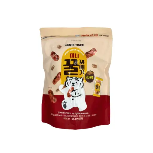 MUZIK TIGER (MINI MONEY TWISTS CINNAMON FLAVOR)400G موزيك تايجر (ميني موني تويستس بنكهة القرفة) 400 غرام