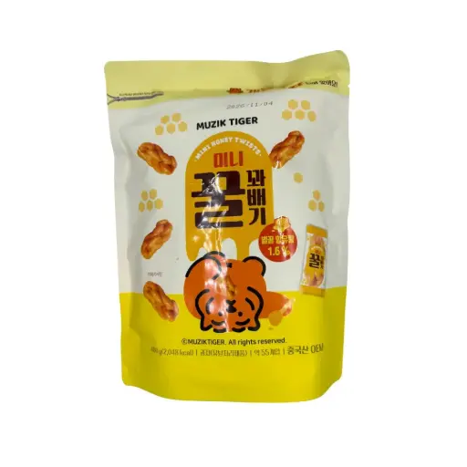MUZIK TIGER (MINI MONEY TWISTS BUNS) 400G موزيك تايجر (كعكات ميني موني تويستس) 400 غرام