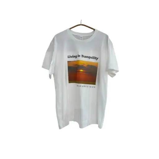 AJIATTIC-TSHIRT WHITE-LARGE تيشيرت أبيض من أجياتيك - مقاس كبير