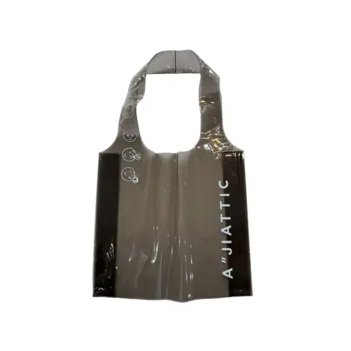 AJIATTIC TOTE BAGS-BLACK حقائب تسوق أجياتيك - أسود