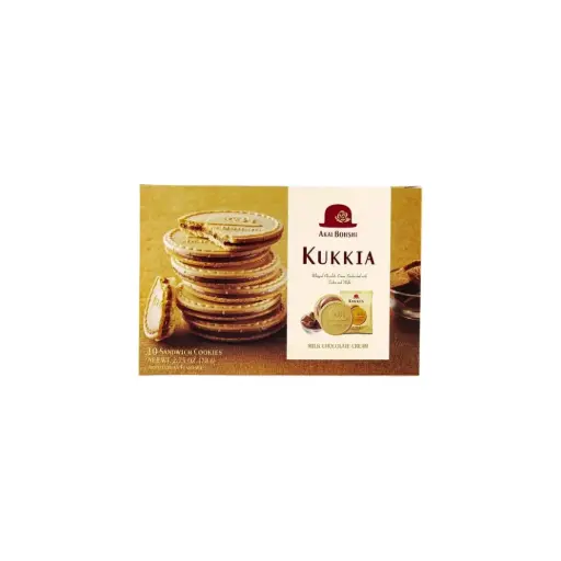 KUKKIA MILK CHOCOLATE 78G شوكولاتة كوكيا بالحليب 78 غرام
