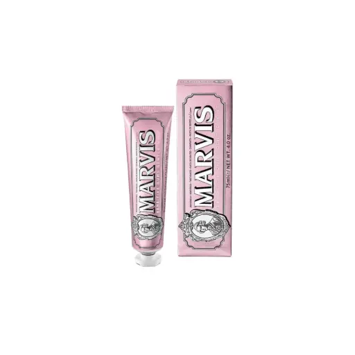 MARVIS SENSITIVE GUMS GENTLE MINT 75ML مارفيس معجون أسنان للثة الحساسة بنكهة النعناع اللطيف 75 مل