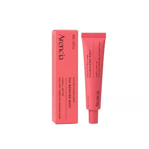 ARENCIA TXA BOOSTER SHOT SERUM 30ML WITH 5% TRANEXAMIC ACID & PEPTIDES سيروم أرينسيا TXA بوستر شوت 30 مل مع 5% حمض الترانيكساميك والببتيدات