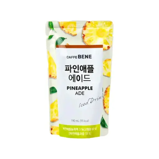 CAFFE BENE PINEAPPLE ADE 190G                           كافيه بيني أناناس أدي 190 جرام
