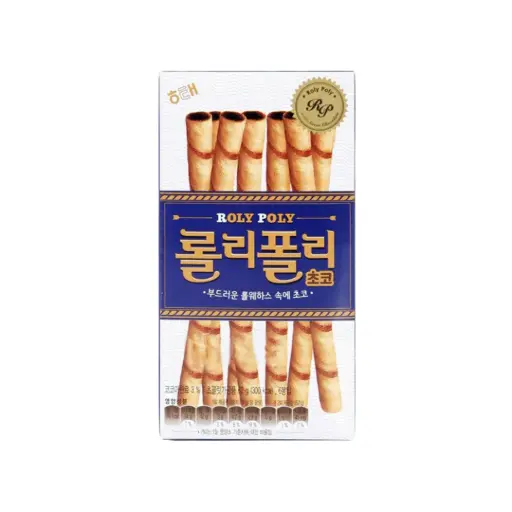 HAITAI BISCUIT ROLY POLY CHOCO 62G                             هايتاي بسكويت رولي بولي شوكو 62 جم