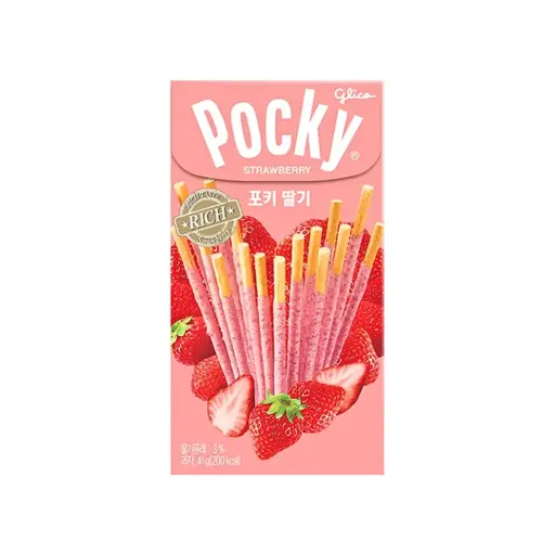 POCKY STRAWBERRY 41G بوكي فراولة 41 جرام               