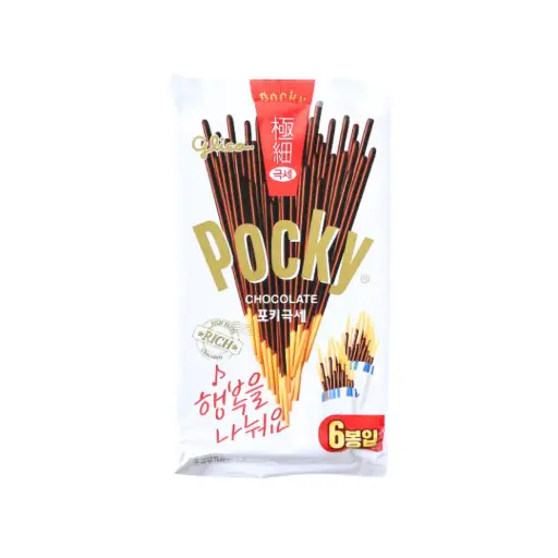 POCKY THIN CHOCO 6 PACK 141G                         بوكي ثين تشوكو عبوة من 6 قطع 141 جرام