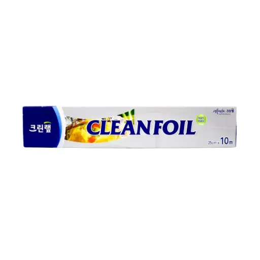 CLEAN ALUMINUM FOIL 25cm*10m ورق ألومنيوم نظيف 25 سم * 10 م
