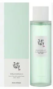 BEAUTY OF JOSEON GREEN PLUM REFRESHING TONER AHA + BHA 150ML                                       تونر منعش بخلاصة البرقوق الأخضر من بيوتي أوف جوسون، حمض ألفا هيدروكسي + حمض بيتا هيدروكسي، 150 مل