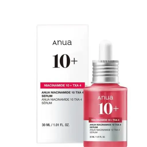 ANUA NIACINAMIDE 10% + TXA 4% SERUM 2024 VERSION - 30ML أنوا نياسيناميد 10% + تي اكس ايه 4% سيروم نسخة 2024 - 30 مل